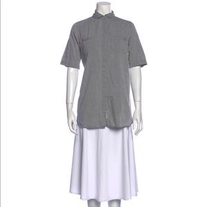 Rag & Bone Mock Neck Short Sleeve Tunic